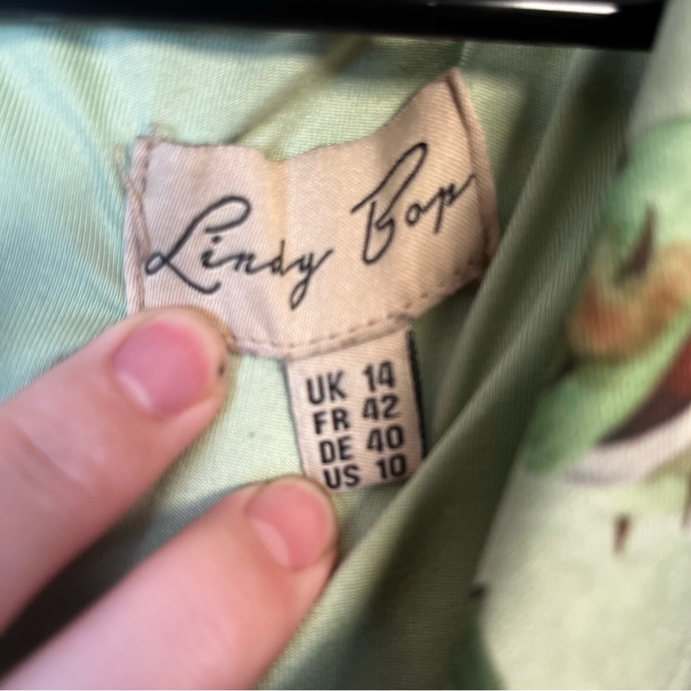 Lindy Bop Woodland Fairy Swing Dress Womens Size 10 - Picture 6 of 7